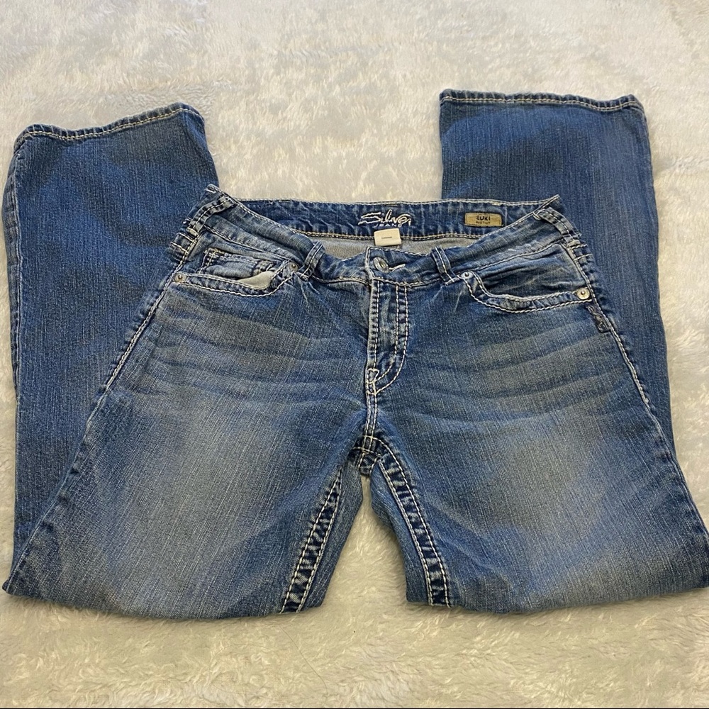 Silver Suki Mid Rise Bootcut Jeans Women’s Size 31x30